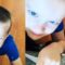 Little boy melts hearts feeding his furry friend | Adorable