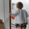 Happiest girl ever greets daddy after work | Adorable