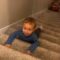 Adorable Baby Boy Enjoys a Tummy Slide Down the Stairs: Pure Joy Unleashed! | Heartsome