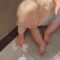 Fun-loving baby boy turns spilled milk mishap into a cute and adorable playtime | Super Cute