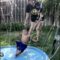 Kid’s adorable fail in sprinkler pool | Hilarious water mishap! Super Cute