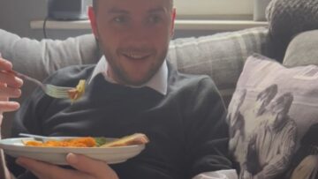 Teething-Baby-Transforms-into-Mini-Dinosaur-Dads-Leg-Gets-a.jpg