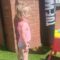 Adorable Little Girl Wears Kitchen Mitts as Shoes in a Hilarious Mix-Up | Heartwarming