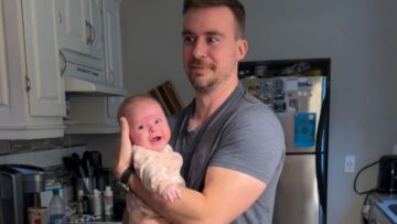Adorable-baby-girl-hilariously-spooked-by-exaggerated-portraits-at-paint.jpg