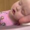 Baby naps in high chair using tiny foot pillow | Super Cute