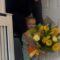 Bouquet thief! Adorable baby girl hijacks flowers meant for someone else | Super Cute