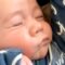 Fierce baby boy catches camera in morning | Adorable cuddlebug