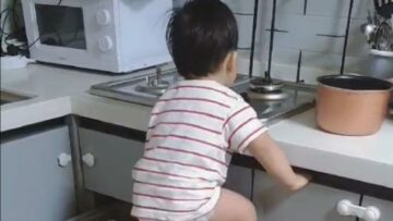 Kitchen-drawer-adventure-Fearless-foodie-lad-satisfies-hunger-Cute.jpg
