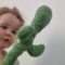 Naive toddler hilariously shuts down talking cactus toy! | Super Cute