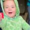 Young trick-or-treater charms everyone | Super Cute