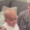 Baby’s adorable first taste of apple sauce brings smile and happiness | Super Cute